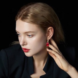 Zayookey Pack of 22 Water Drop Pendant Charms Beads Teardrop Shape Rhinestone Jewellery for DIY Bracelets Necklaces Earring Making, Metal, No Gemstone