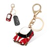 Yourkar Car Key Chain, Rhinestone Auto Model Keychain with Key