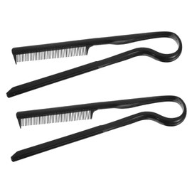 Gatuida 2Pcs Shaped Hair Combs for Hairdressing and Straightening Styling Tool for Quick and Touch Ups for Professional Use