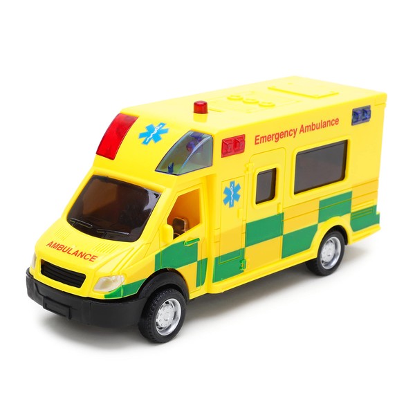 Toyland® Emergency Ambulance Toy With Light & Sound - 1:40