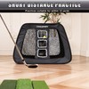 CHAMPKEY Double Sided Golf Chipping Net Come with Tri-Turf Hitting