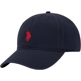 U.S. Polo Assn. U.s. Polo Assn. Gorra de béisbol Ajustable de Sarga de algodón Lavado para Hombre con Logotipo de Pony y ala Curvada Gorra de béisbol para para Hombre