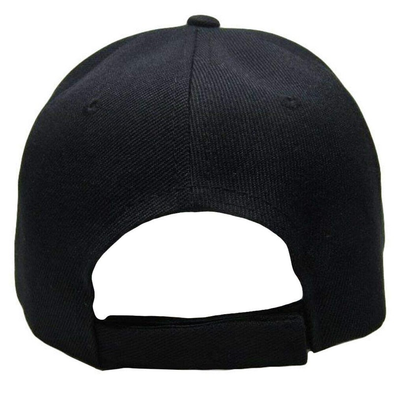 Trade Winds Black USA Thin Red Line Cap Low Profile