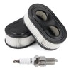 Lawn Mower Air Filter with Spark Plug, Air Filter Lawn