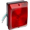 Bargman 34-86-101 Red Single Taillight (with Stop/Tail/Turn - Black Base)