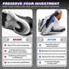 Pacify 6 Pack Sole Protector for Sneakers, Non-Slip Clear Shoe