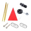 Kayak Safety Flag Folding Flagpole Safety Flag Safety Flag Warning