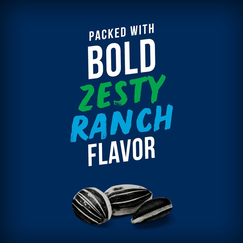 BIGS Sunflower Seeds Slammer, Hidden Valley Zesty Ranch Flavor, 2.75