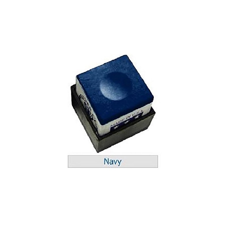 Silver Cup Set of 6 Navy Billiard Pool Cue Chalk
