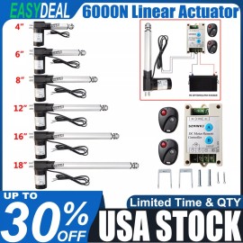 SZMWKJ 6000N 1320lbs Heavy Duty DC 12V Linear Actuator W/ Motor Controller for Auto Car - Only Motor Controller