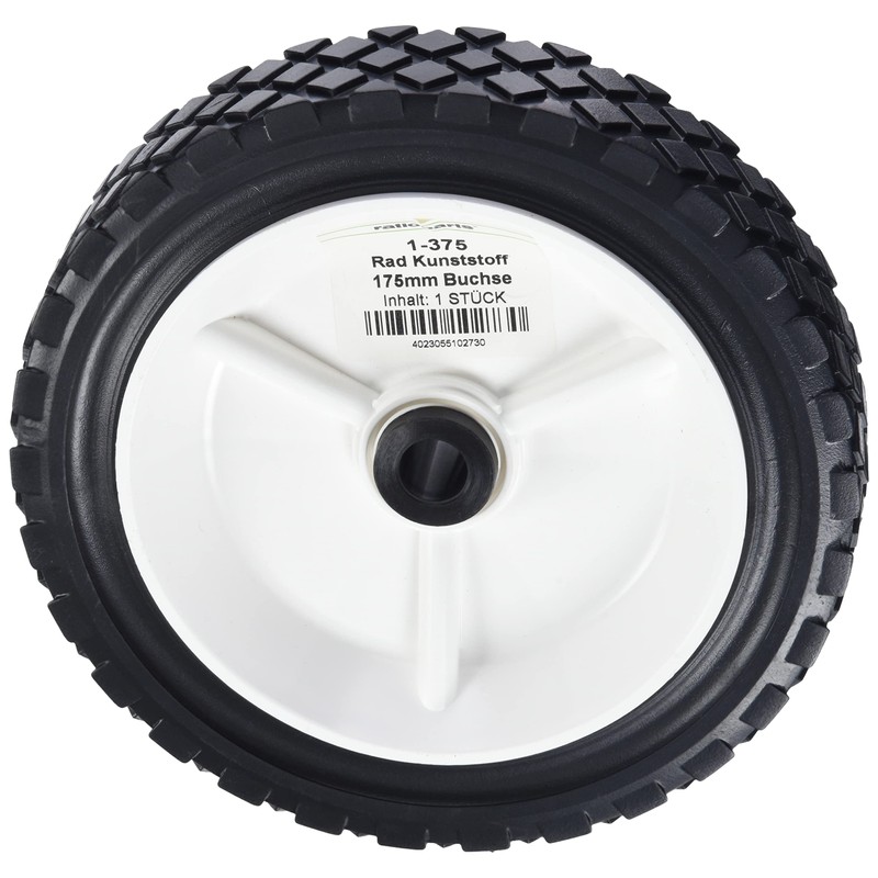 Ratio Parts 175 mm (Plastic) Wheel, Black