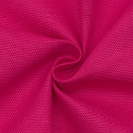 100% Cotton Canvas Fabric Pink by The Metre