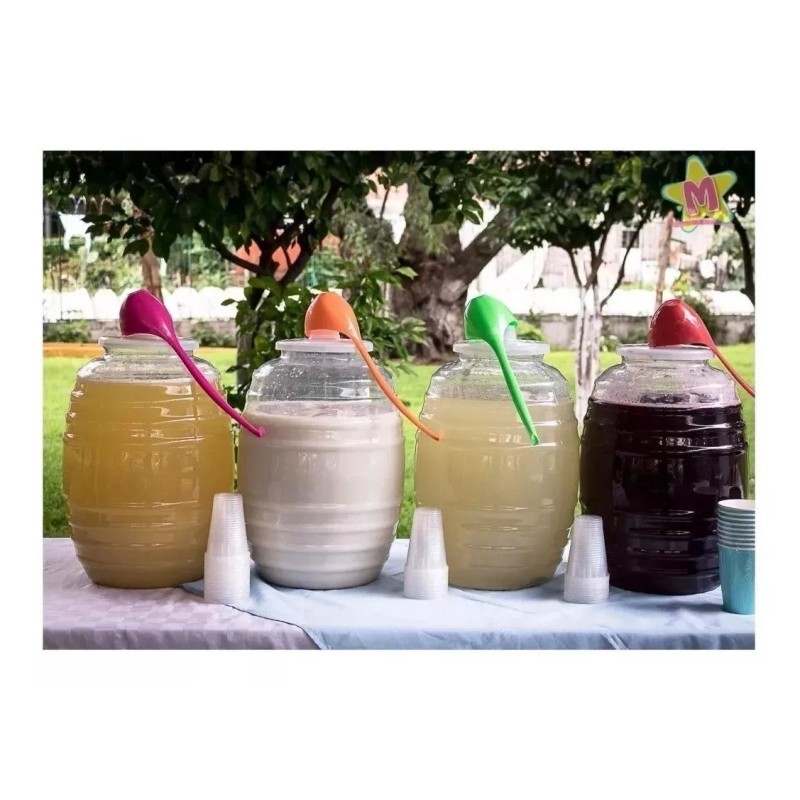 Like Shop 4 Barril Vitrolero 20 Litros Con Cucharón