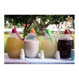 Like Shop 4 Barril Vitrolero   20 Litros Con Cucharón