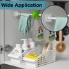 12 Pack Shower Rod Holder, Adhesive Shower Curtain Rod Holder