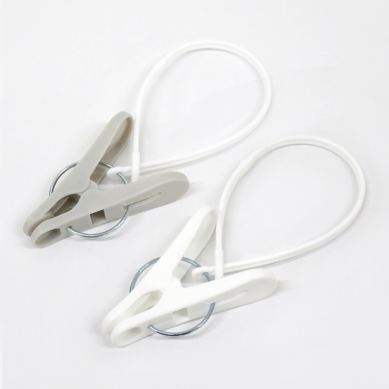 Towa Sangyo 20364 Pinch String Included, 8 Pieces, Clothespins with