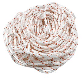 Starter Rope, 10 Metres 5 mm Replacement Starter Rope, High-Quality Starter Rope Orange/Beige, Chainsaws Lawn Mower Starter Rope Cord Replacement Accessories, for Chainsaw Lawn Mower, for Outdoor