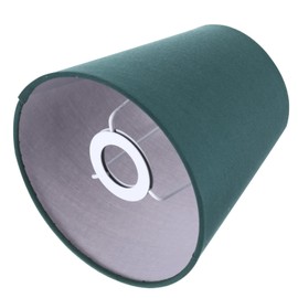 SOLUSTRE Fabric Lampshade, Green, Table Lampshade, Country House, Bedroom, Living Room, Bedside Table, Pendant Light, Ceiling Light, Lampshade, Protective Cover, Office, Home Decoration