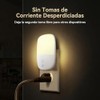 2 Lámparas de Noche con Sensor de Luz, Detecta Automáticamente