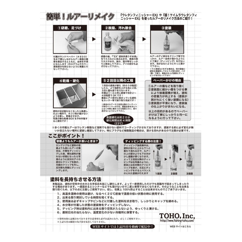 Toho Sangyo Urethane Finisher EX 0208