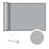 COOL AREA Balcony Privacy Screen, Balcony Edging PES Waterproof Weatherproof