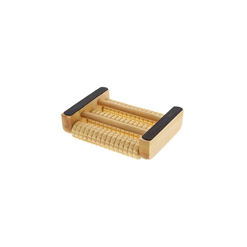 Kosmetex Wooden Massage Foot Roller for Foot Massage to Stimulate