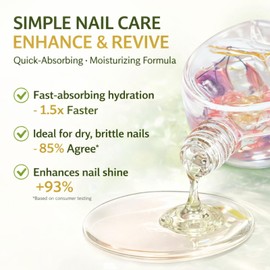 Cuticle Oil for Nails, Aloe Vera Cuticle Oil with Vitamin E & Sweet Almond Oil, Nail Oil for Dry Cuticles and Brittle Nails, Fast Absorbing Non Greasy Cuticle Treatment, Manicure Nail Care (Aloe)