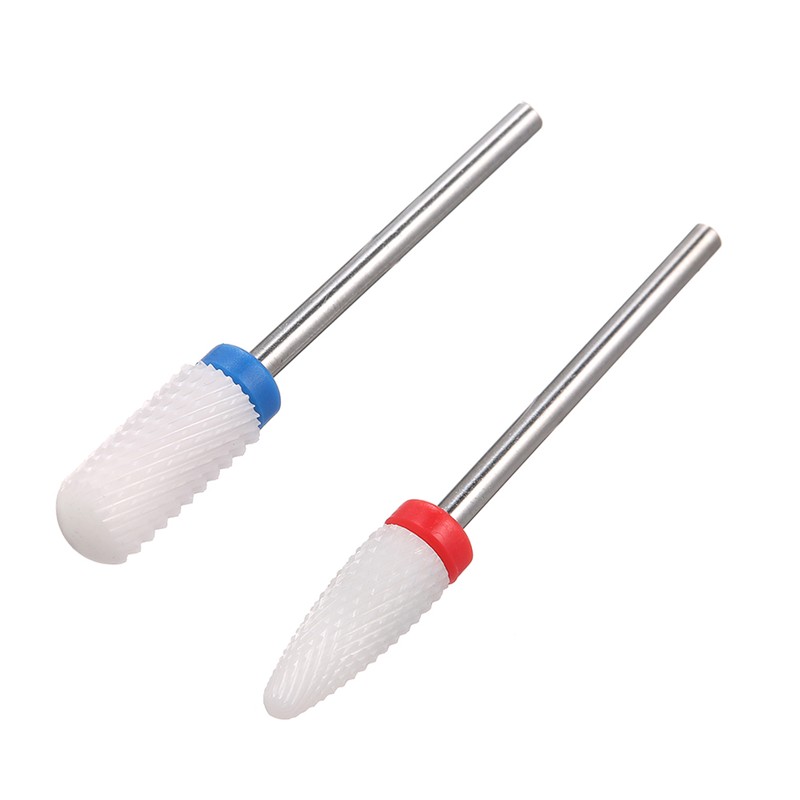 7pcs Ceramic Nail Drill Bits Set Pedicure & Manicure Drill