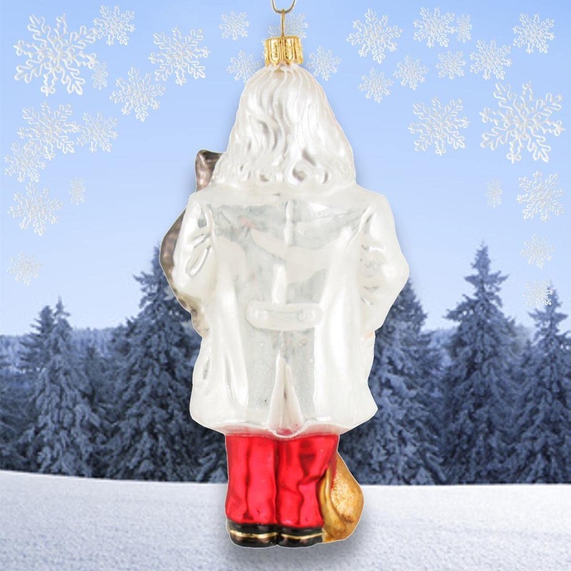 440s Christmas Tree Hanger Vet Santa