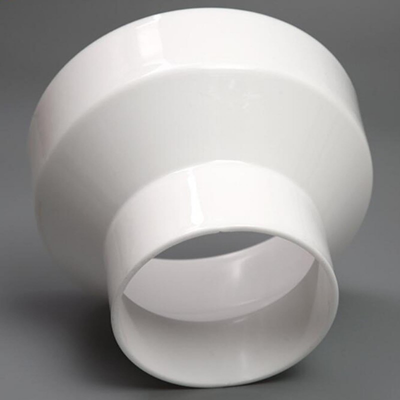 LOVIVER Air Duct Adapter 100mm to 75mm Accessory Pipe Fitting