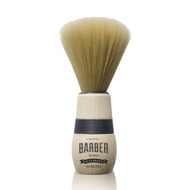 BARBER MARMARA No.954 Hairdressing Neck Brush | Salon Neck Brush | Talcum Powder Brush | Neck Duster | Hairdressing Supplies | Kuaför Barber Boyun-Ense Fırçası | Without Powder Compartment - Real Wood