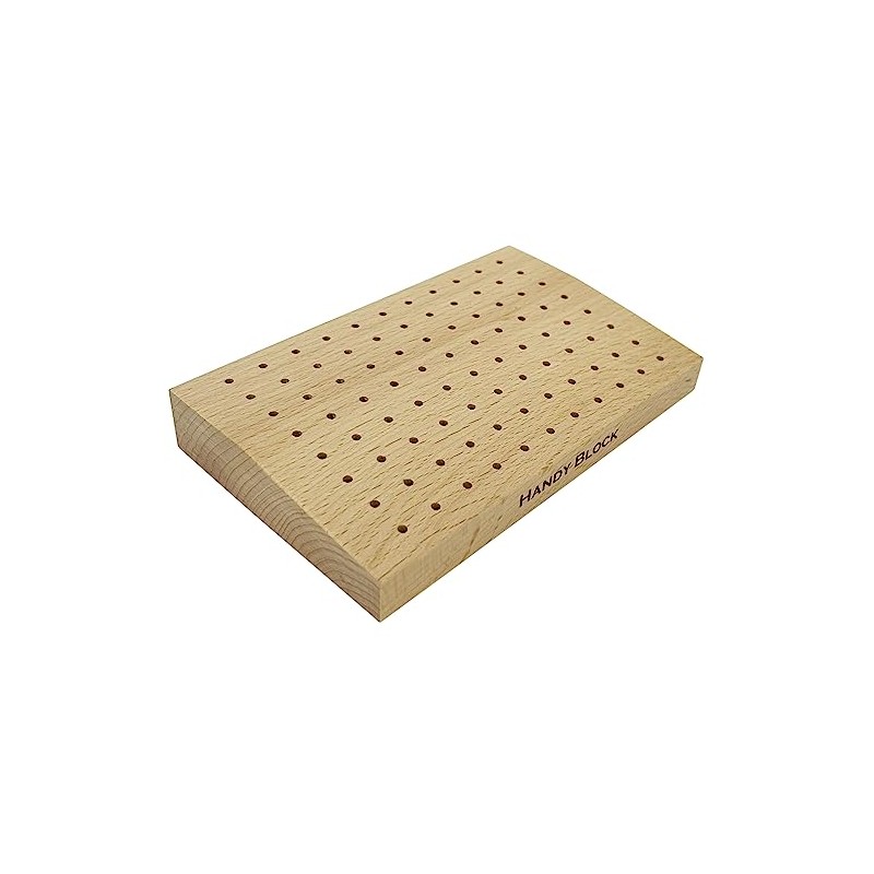 Jewellers Tools 88 Hole Wooden Bur Stand : Burr Drill