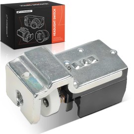 A-Premium Headlight Switch Instrument Panel Headlamp Dimmer Switch Compatible with Ford E-100 E-150 E-200 E-250 E-300 E-350 Econoline, Mustang, Fiesta, Courier, Thunderbird & Mercury Cougar, Montego