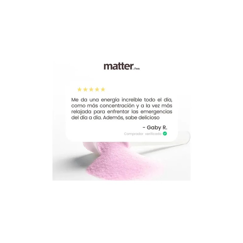 Creatina Matter Smart Nutrients Mommy Energy, en Polvo para Mujer,