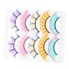 Baluue 2sets Fake Lashes Pack Lightweight Material for Women Easy