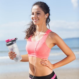 Mr. Pen- Shaker Bottles for Protein Mixes with Twist Cap, 28 oz, Gray & Pink Protein Shaker Bottle with Wire Whisk Ball, Mixer Bottle, Protein Shake Bottles, Protein Bottle, Protein Shake Bottle