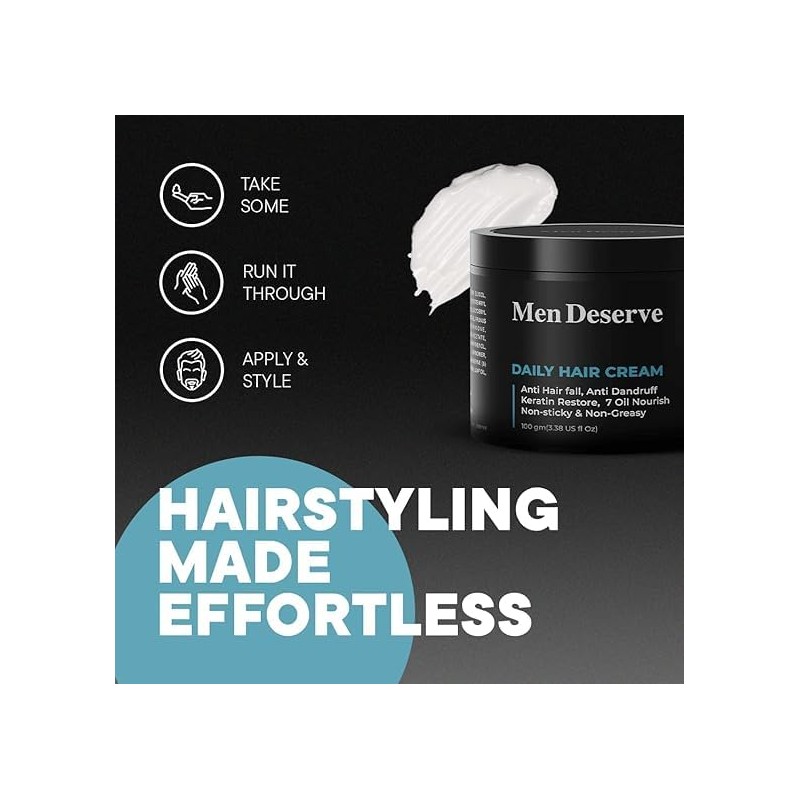 Generic Daily Hair Cream (7 oil nourish) for Hair fall