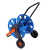 01 Hose Reel Cart, Hand‑Push Garden Hose Reel Cart Portable