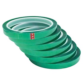 Los Eventos de la Tata. Pack of 6 unidades de Cinta Térmica Adhesiva verde especial para sublimar, resistant to altas temperaturas |No Mancha (6 Unidades)