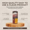SamaN Interior Water Based Wood Stain - Natural Stain for
