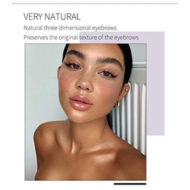 Kit De Jabón Para Cejas De 2 Piezas, Jabón Para Peinar Las Cejas, Pomada Para Peinar Las Cejas A Prueba De Manchas A Prueba De Agua De Larga Duración Para Cejas Naturales, Bálsamo De Maquillaje Para C