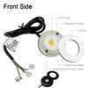 CNBRIGHTER LED Cabinet Light,Bathroom Porch Lights,3W COB Dimmable IP65 Waterproof,Surface