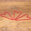Pack of 24 Christmas Candy Cane Decorations, Red and White