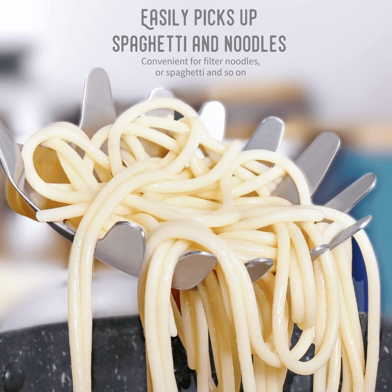 Spaghetti Server, [Rustproof, Integral Forming, Durable] Newness 304 Stainless Steel