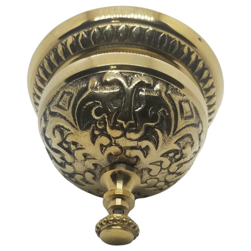 Solid Brass Victorian Style Service Desk Bell