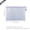 Pack of 30 Document Bags, ipow Zip Pouches Mesh Bags