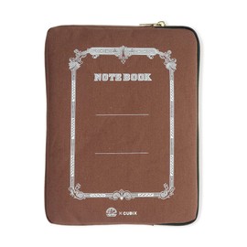 M-Plan 010142-43 Swallow x CUBIX Cushioned Pouch, A5, Mocha Brown