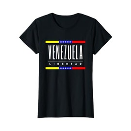 Venezuela Libertad Tee Tricolor Star flag Venezuela T-Shirt