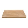 Repisa De Madera 60x30 Cms P/ Exhibipanel C/mensula Cromo