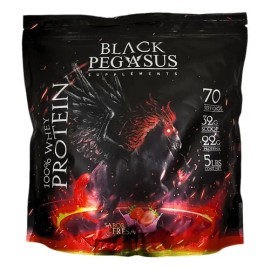 Proteína Polvo Black Pegasus Whey Protein Fresa 2kg Porciones